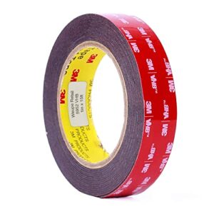 3m scotch 5952 vhb tape: 1 in. x 15 ft. (black)