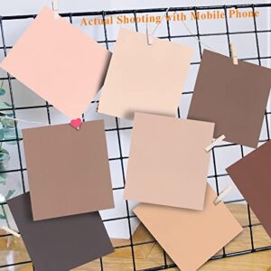 Tintnut Skin Tone Heat Transfer Vinyl - 10 Sheets Bundle 10x12 Inch Cream Barely Beige Iron on Vinyl Brown Tan HTV Vinyl Craft Cutter DIY T-Shirts Clothing Bags for Cricut Silhouette Cameo