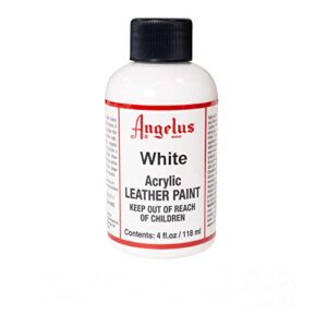 Angelus Acrylic Leather Paint 4oz White