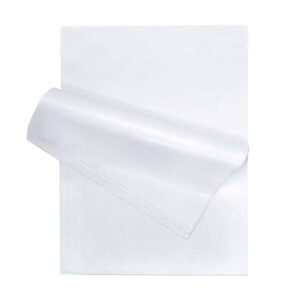 white tissue paper 14″x20″ 96 pack, for gifts, games, birthdays, easter, mothers day, graduations, gift wrap, crafts, diy paper flowers and more…