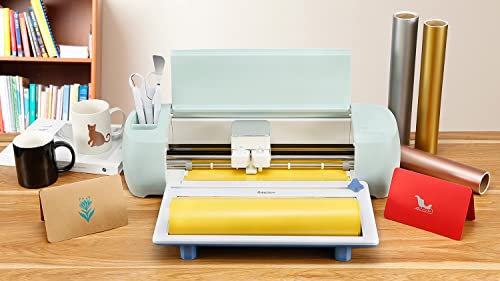 Rancovy Vinyl Roll Holder with Built in Trimmer for Cricut Maker 3 and Cricut Explore 3