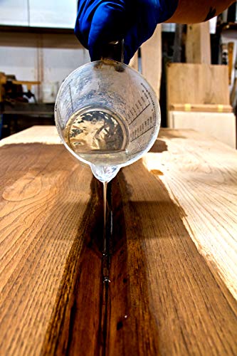 Deep Pour Epoxy Resin Kit Crystal Clear Liquid Glass 2 to 4 Inches Food Grade Safe Clear Epoxy Resin, Single Pour, Live Edge, River Tables and Wood Filler- 0.75 Gallon Clear Casting Resin Kit 2:1