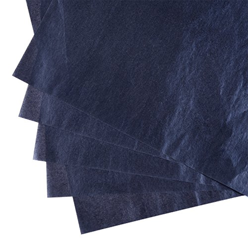30 Pack Carbon Papers for Tracing, Graphite Carbon Copy Tracing Paper for Canvas Wood Paper (Black, 8.5 x 11 Inches)