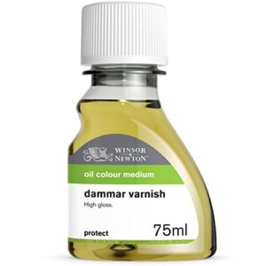 winsor & newton dammar varnish, 75ml (2.5oz) can