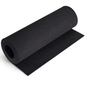 black foam sheets roll, premium cosplay large eva foam sheet 13.9″ x 59″,5mm thick, density 86kg/m3for cosplay costume, crafts, diy projects by mearcooh