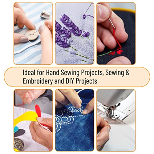 Mr. Pen- Sewing Threads Kit, 24 pcs, 92 Yards per Spool, 24 Colors Polyester Threads for Sewing, Sewing Thread, Thread for Sewing, Sewing Threads for Sewing, Polyester Thread