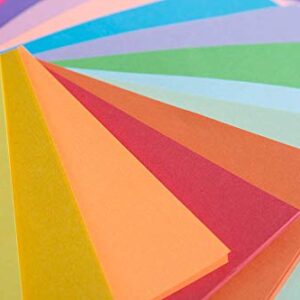 Origami Paper 500 Sheets, 20 Vivid Colors, Double Sided Colors Make Colorful and Easy Origami,6 Inch Square Sheet, for Kids & Adults, Papers, Arts and Crafts Projects (E-book included)