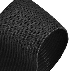 eBoot Elastic Spool (1.5 Inch x 11 Yard, Black)