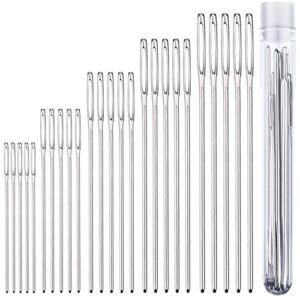 tapestry needles five sizes 14, 16, 18, 20, 24 – large eye blunt needles 25 pcs for cross stich and more