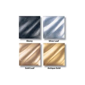 Rub-N-Buff 4 Color Assortment (Silver Leaf, Antique Gold, Gold Leaf, Ebony)