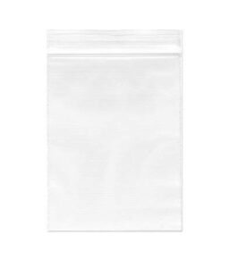 2”x 3”, (pack of 100) small clear poly zipper bags 2 mil reclosable zipper lock storage plastic bag for jewelry, candy