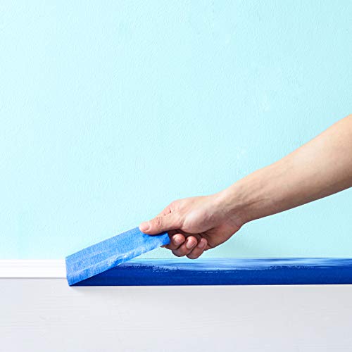 Amazon Basics Blue Painters Tape, 1.9 Inches x 180 Feet - Set of 6 Rolls