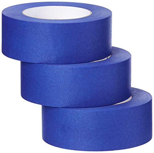 Amazon Basics Blue Painters Tape, 1.9 Inches x 180 Feet - Set of 6 Rolls