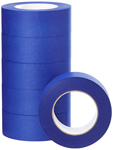 Amazon Basics Blue Painters Tape, 1.9 Inches x 180 Feet - Set of 6 Rolls