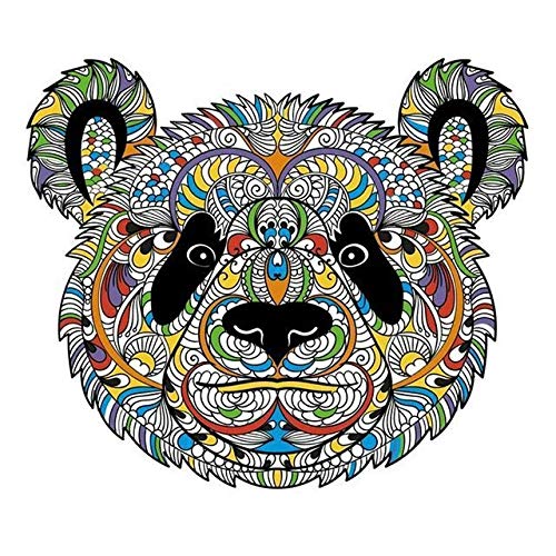 Adult Coloring Books Set - 3 Coloring Books for Grownups - 120 Unique Animals, Scenery & Mandalas Designs. Coloring Books for Adults Relaxation.