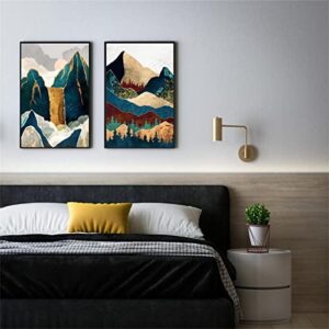 LFMU 6 Pack Diamond Painting Kits for Adults,Full Round Drill Diamond Painting Abstract Landscapes DIY 5D Diamond Art Craft for Home Wall Decor Gift (12x16inch) DP