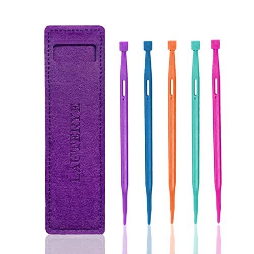 That Purple Thang Sewing Tools 5Pcs for Sewing Craft Projects Use Thread Rubber Band Tools by Lauterye