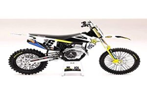 new-ray fc450#16 zach osborne rockstar energy drink 1/12 diecast motorcycle model 58243, blue