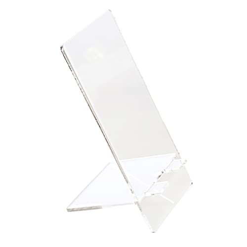 CoolaBoola Acrylic Laptop Stand – Acrylic Laptop Riser with Bonus Acrylic Phone Holder – Portable Clear Computer Stand for Desk, Office, Home – Laptop Stand with Ventilation for up to 16-inch Laptop