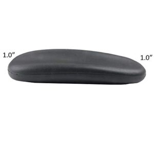 Office Chair Replacement Armrest Arm Pads Caps Univeral 4" 5.5" Mounting Hole 1 Pair