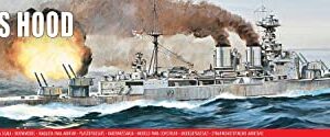 Airfix HMS Hood 1:600 Vintage Classics Military Naval Ship Plastic Model Kit A04202V