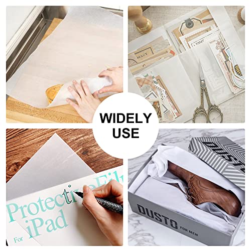 120 Sheets 20" x 30" Acid Free Acid-Free Wrapping Tissue Paper, White Unbuffered No Lignin Archival Tissue Paper, No Acid Paper for Long-Term Packaging Storing Clothes Textiles Linens Present Wrap