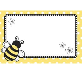 bumble bee days enclosure cards 50 pack- gift supplies
