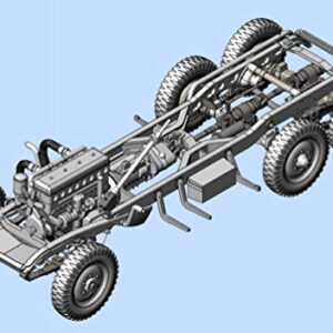 ICM Models Type G4 (Kfz.21) WWII German Staff Car