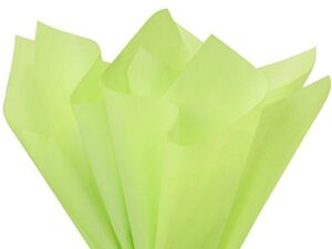 a1 bakery supplies pistachio green bulk tissue paper 15 inch x 20 inch – 100 sheets premium paper