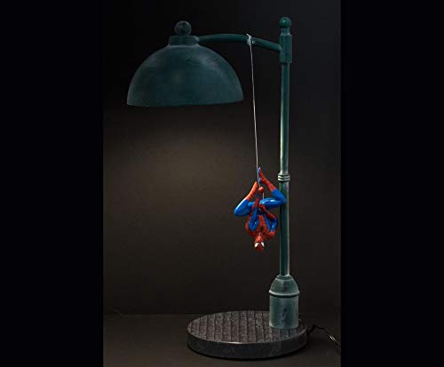 Ukonic Marvel Spider Man Streetlight LED Mood Light Desk Lamp | Superhero Night Light | 16 Inches