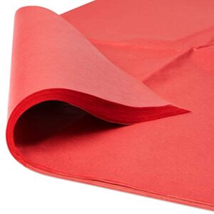 american greetings bulk cherry red tissue paper for birthdays, easter, mother’s day, father’s day, graduation, and all occasions (125-sheets)