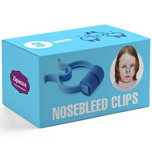 zipwaze stop nosebleeds epistaxis clips nose bleed stopper nasal clip treatment 3 pack