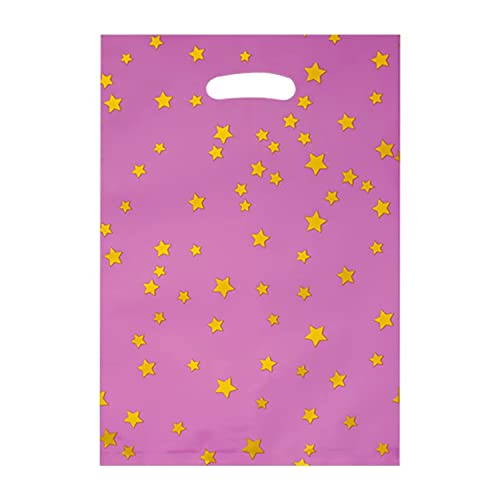 FLYOME Party Favor Bags for Kids Birthday, Perfect for Baby Shower Gender Reveal Party Supplies Return Gift Bags, 35 pcs (Starry)