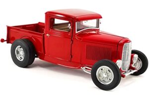 1932 hot rod pickup truck red limited edition to 1722 pieces worldwide 1/18 diecast model car by acme a1804100