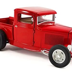 1932 Hot Rod Pickup Truck Red Limited Edition to 1722 Pieces Worldwide 1/18 Diecast Model Car by Acme A1804100