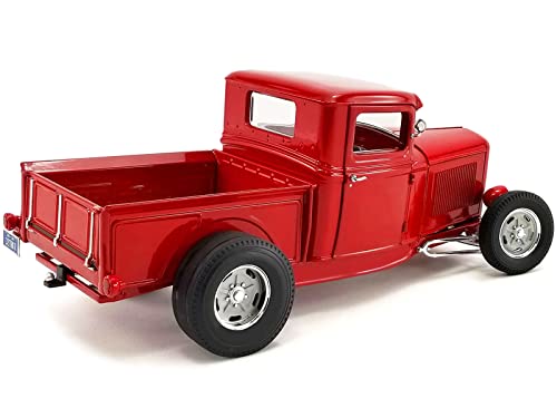 1932 Hot Rod Pickup Truck Red Limited Edition to 1722 Pieces Worldwide 1/18 Diecast Model Car by Acme A1804100