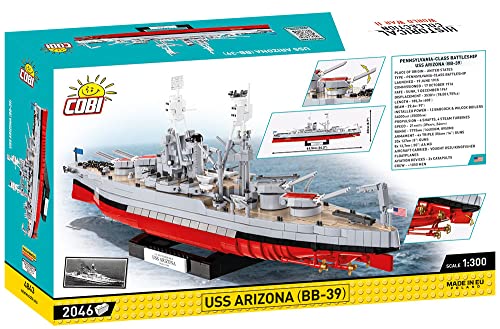 COBI Historical Collection WWII USS Arizona (BB-39)