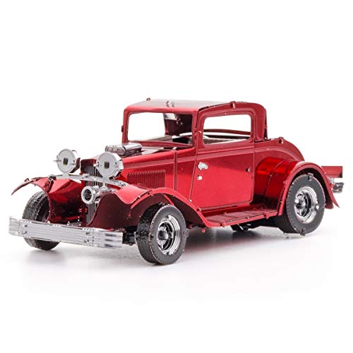 Fascinations Metal Earth 3D Metal Model Kits Ford Set of 6-1908 Model T Dark Green - 1910 Model T - 1931 Model A - 1932 Coupe - 1937 Pickup - 1925 Model T Runabout