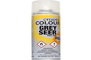 citadel paint contrast spray: grey seer