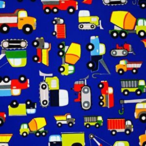 Construction Zone Premium Gift Wrapping Paper Roll - 24" X 16'