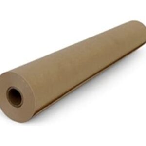 Eco Kraft Wrapping Paper Roll | 24in 350ft (45g) | Biodegradable with 100% Recycled Fiber | Multi-use: Natural Wrapping Paper, Table Cover/Runner, Moving, Packing & Shipping.