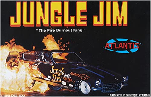 Atlantis AMCH1486 1/16 Jungle Jim Vega Funny Car Model kit, Multicoloured