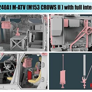 RFMRM5052 1:35 Rye Field Model M1240A1 M-ATV M153 Crows II with Full Interior [Model Building KIT]