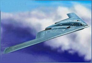 amp 144-002 – 1/144 – В-2 spirit northrop grumman stealth bomber plastic model