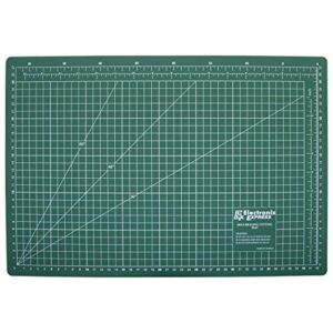 450mm x 300mm x 3mm self-healing cutting mat 5 layers (metric and standard measuring) by ex electronix express (1 pack)