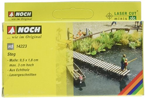 Noch 14223 Small Fishing Pier H0 Scale Model Kit