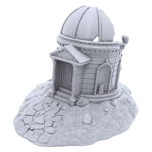 Hallowed Mausoleum by Printable Scenery, 3D Printed Tabletop RPG Scenery and Wargame Terrain 28mm Miniatures