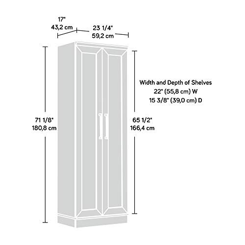 Sauder HomePlus Storage Cabinet, Dakota Oak finish