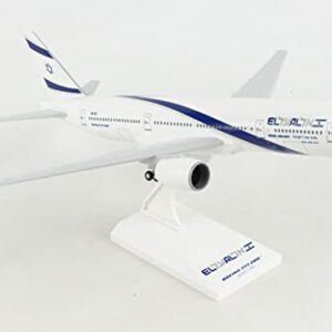 Daron Worldwide Trading SKR752 Skymarks El AL 777-200 1/200 W/Gear Model Kit