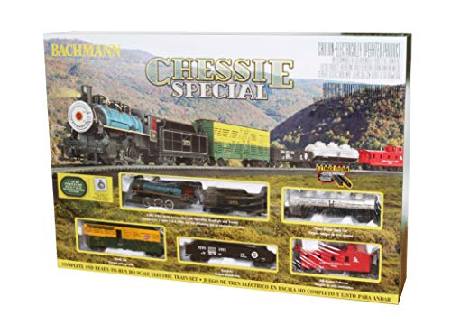 Bachmann Trains - Chessie Special Ready To Run Electric Train Set - HO Scale